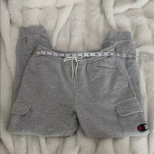 Champion Kids Light Gray Cargo Joggers